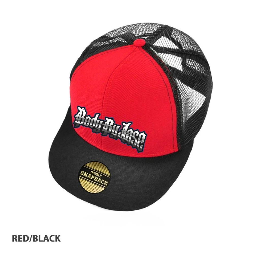 BBJ MESH SNAPBACK CAP (FLAT BRIM)