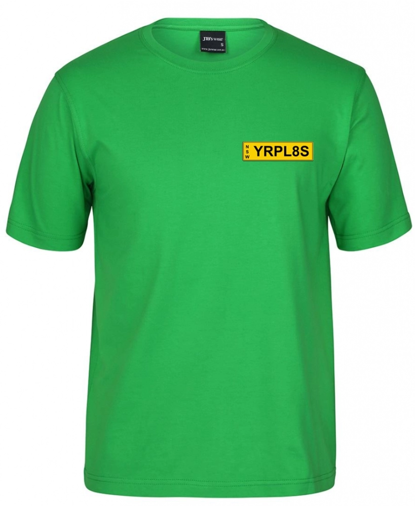 YRK NUMBERPLATE TEE